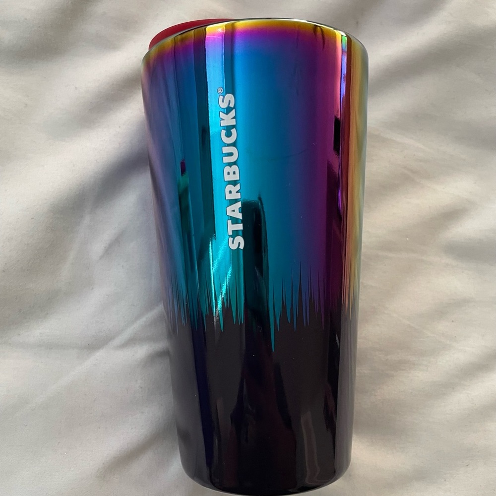 ✨New Starbucks Navy Iridescent Ceramic Tumbler✨